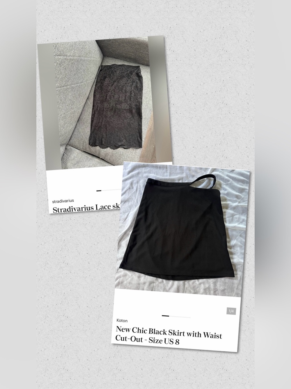Bundle of 2 skirts - size medium/8